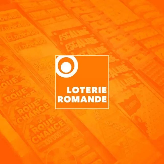 Billets à gratter orange en éventail
